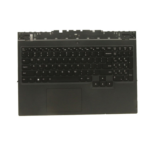 Laptop PalmRest&keyboard For Lenovo Legion 5-15ITH6H English US 5CB1D04994 With White Backlight Touchpad Black New