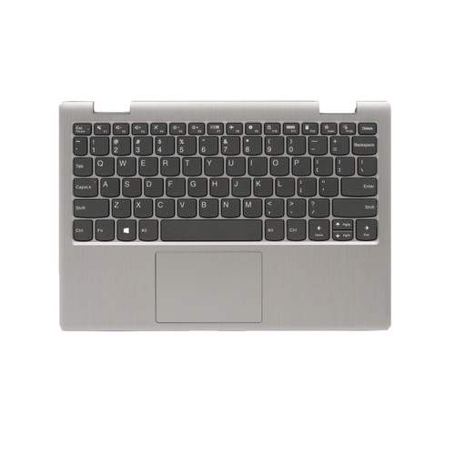 Laptop PalmRest&keyboard For Lenovo IdeaPad Flex 3-11IGL05 English US 5CB0X56516 Non-Backlight Non-Fingerprint With Touchpad Grey New