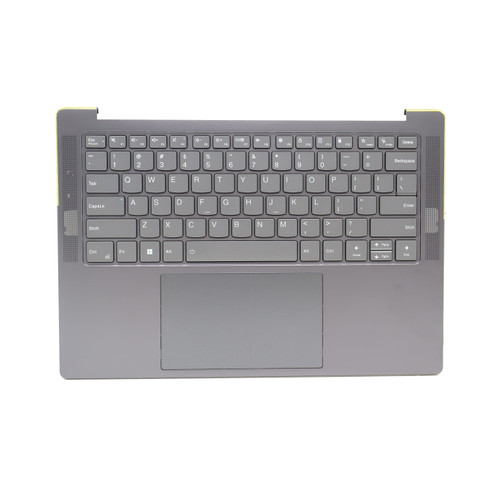 Laptop PalmRest&keyboard For Lenovo Slim Pro 7 14ARP8 English US 5CB1L50300 With Backlight Touchpad Grey New