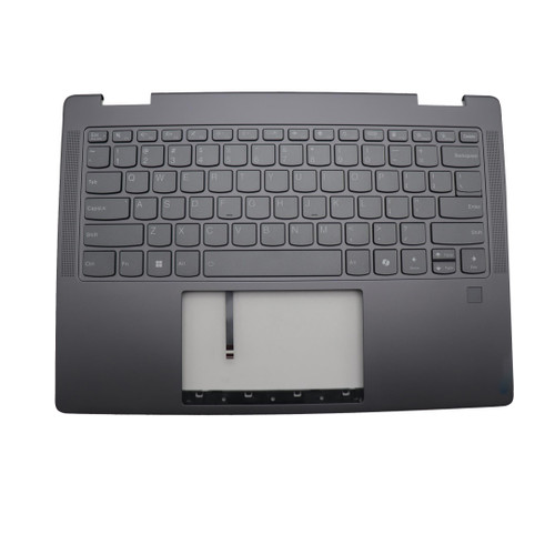 Laptop PalmRest&keyboard For Lenovo Yoga 7 2-in-1 14IML9 English US 5CB1N97636 With Backlight Fingerprint Grey New