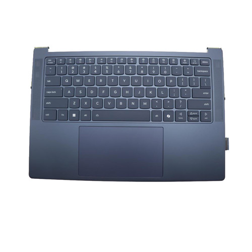 Laptop PalmRest&keyboard For Lenovo Yoga Slim 7 14Q8X9 English US 5CB1P73817 5CB1P73924 With Backlight Touchpad Blue New