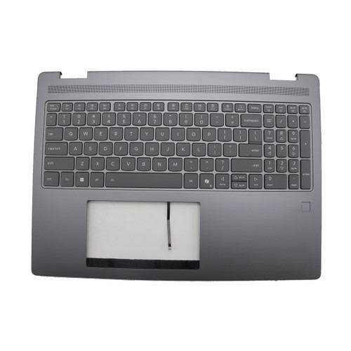 Laptop PalmRest&keyboard For Lenovo Yoga 7 2-in-1 16ILL10 English US 5CB1R68028 With RGB Backlight Fingerprint Grey New