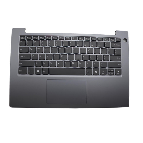 Laptop PalmRest&keyboard For Lenovo V14 G5 IRL English US 5CB1P73732 With Touchpad Fingerprint Grey New