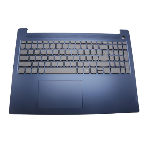 Laptop PalmRest&keyboard For Lenovo IdeaPad Slim 3 16IRU9 English US 5CB1N97430 5CB1N97455 With Backlight Touchpad Fingerprint Blue New