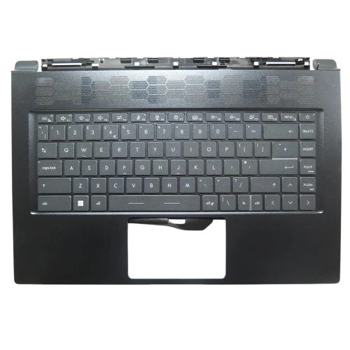 Laptop Blue PalmRest& Blue Keyboard For MSI Stealth 15M 562C414 S1N2EUK606SA0 V194222MK4 United Kingdom UK/GB Monochrome Backlight No Touchpad New