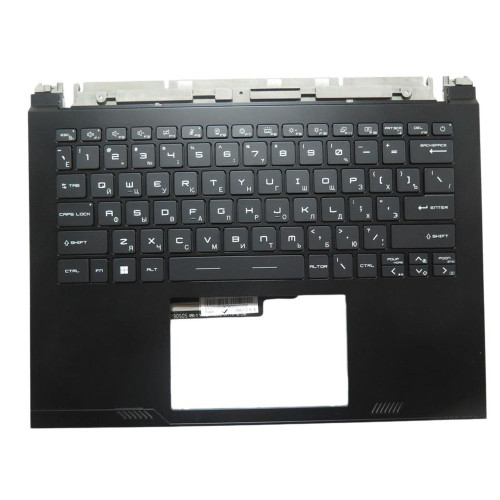 Laptop Blue PalmRest& Black Keyboard For MSI Stealth 14 Studio A13V 3074K1C213F89 S1N1ERU2M1SA0 V211322EK1 Russian RU Single-Key RGB Backlighting New