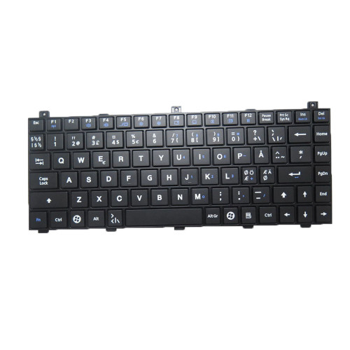 Laptop No Backlit Keyboard For GETAC NK5101-00046T-00/C 531083170029 REV:R3.0 US FDNS Nordic NE With Black Frame New
