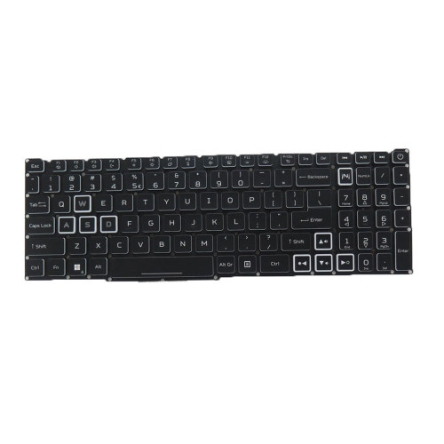 Laptop 4-zone RGB Backlight Keyboard For ACER Predator Helios 300 PH315-53 PH315-54 PH317-54 LG05P_P22B3L NKI15170XZ United States US Black No Frame New