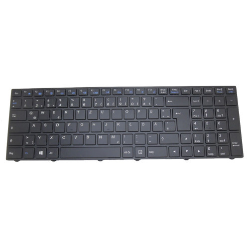 Laptop Keyboard For Terra Mobile 1515A 1715A German GR With Black Frame With Backlit