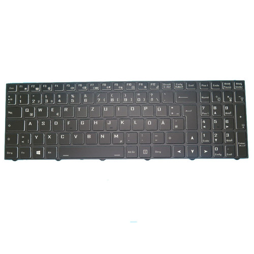 Laptop Keyboard For Terra Mobile 1516U 1516T 1716U German GR With Black Frame