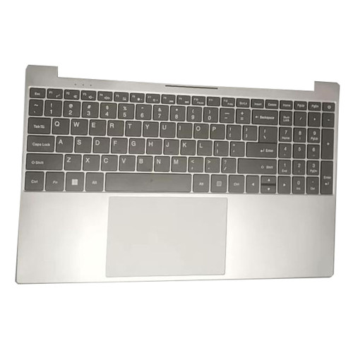 Laptop PalmRest&keyboard For BMAX MaxBook X15 Pro 15.6 Silver top Case United States US Black Keyboard