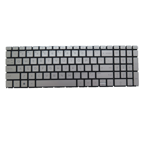 Laptop Keyboard For HP Pavilion 17-CN0000 17-CP0000 2H-ACZUSI63411 6037B0215701 without backlit United States US Silver New