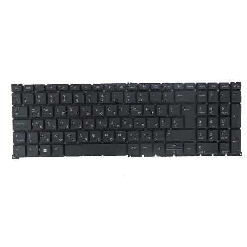 Laptop Keyboard For HP ZBook Fury 16 G9 ZBook Fury 16 G10 N41901-BB1 2H-BE0HBI64312 BSUDN02F7JU00T with backlit Hebrew HB Black