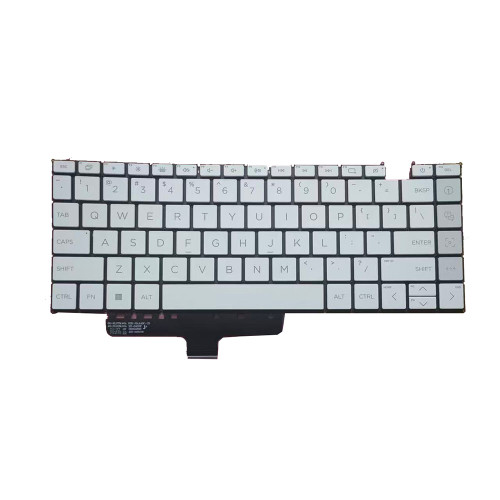 Laptop Keyboard For HP Dragonfly Pro with backlit United States US White New