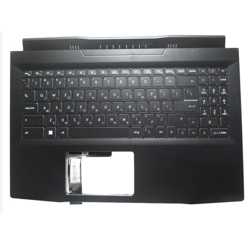 Used Laptop Black PalmRest&Keyboard For MSI GF66 GF76 MS-1581 307582C211M77 S1N3EHB2F2SA0 V203122NK1 Without Touchpad Hebrew HB Monochrome Backlight