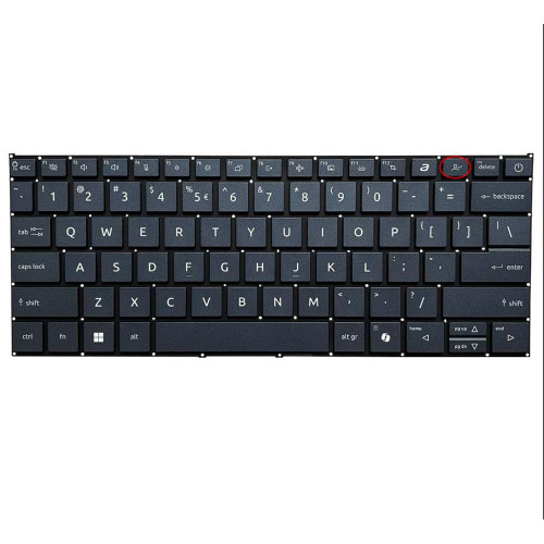 Laptop Backlit Keyboard For ACER Swift Go 14 AI SFG14-75-952G | NX.JNBSM.006 English US Black New
