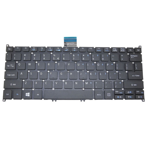 Laptop No Backlit Keyboard For ACER Switch Alpha 12 SA5-271P SA5-271P-342P/35BD/38UZ SA5-271P-5972/74E1 English US Black New