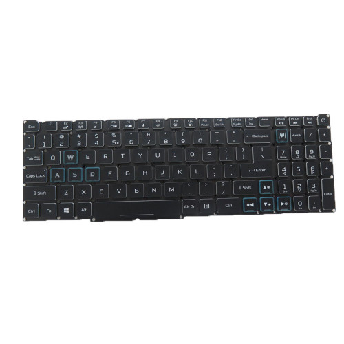 Laptop Backlit Keyboard For ACER PH315-54 NSK-RAQABC LG05P_P22B3L NKI15170XZ United States US Black New