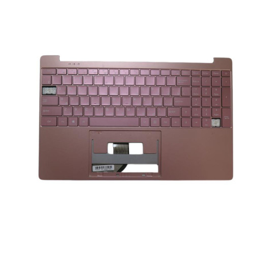 Used Laptop Pink PalmRest& Black Keyboard For IPASON MaxBook P2 XU156 Russian RU With Backlit Black 98% New