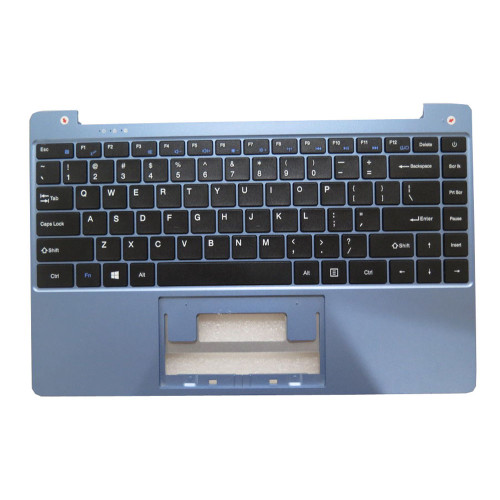 Used Laptop Blue PalmRest& Blue Keyboard For IPASON Storm Dragon P3 English US No Touchpad