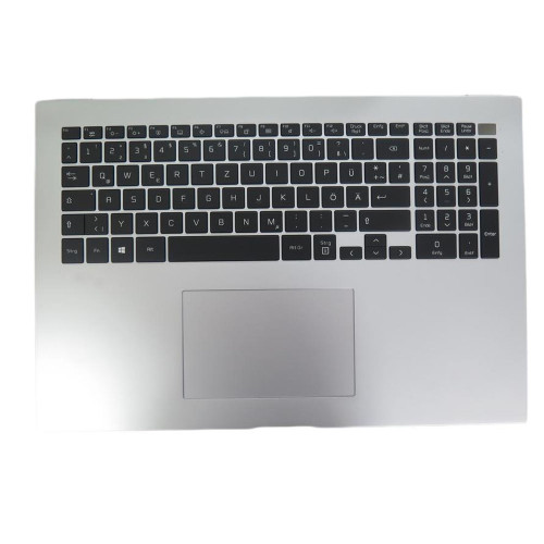 Laptop Silver PalmRest& Black Keyboard For LG 17Z90P 17ZD90P LG17Z90 MBN664631 KT0120B9BK03GRRA000 German GR New