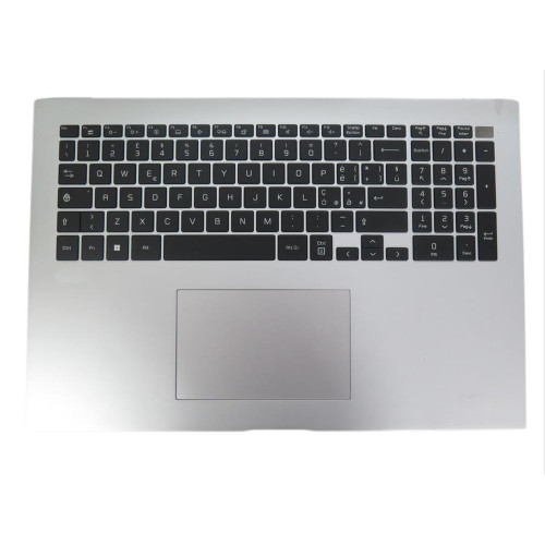 Laptop Silver PalmRest& Black Keyboard For LG 17Z90P 17ZD90P LG17Z90 MBN664631 KT0120B9BK03ITA01 Italy IT New