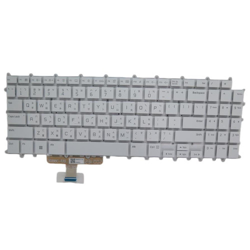 Laptop With Backlit Keyboard For LG 15Z90Q 16Z90Q 20B8C-US 15ZD90Q 16ZD90Q Traditional Chinese TW White Without Frame New