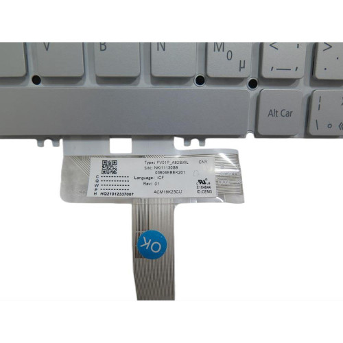 Laptop No Backlit Keyboard For ACER Swift 3 SF313-53 SF313-53-52EU 53BP 53GG SF313-53-579S NX.A4KEK.005 NX.A4KEK.002 NX.A4KEK.007 Italy IT Silver Keyboard New