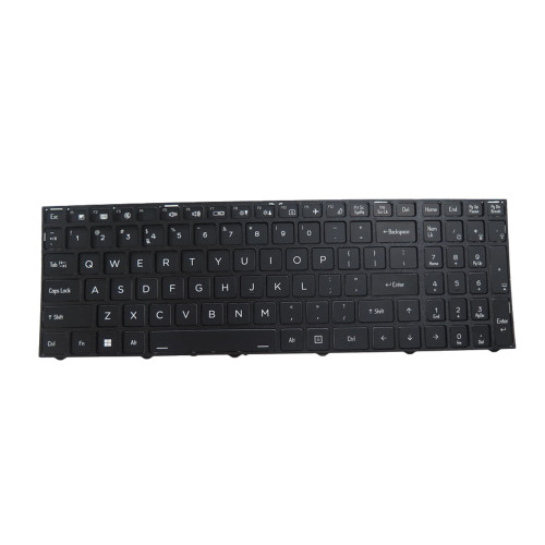 Laptop Keyboard For System76 Oryx Pro Oryp13 English US Without Backlit paper With Black Frame New