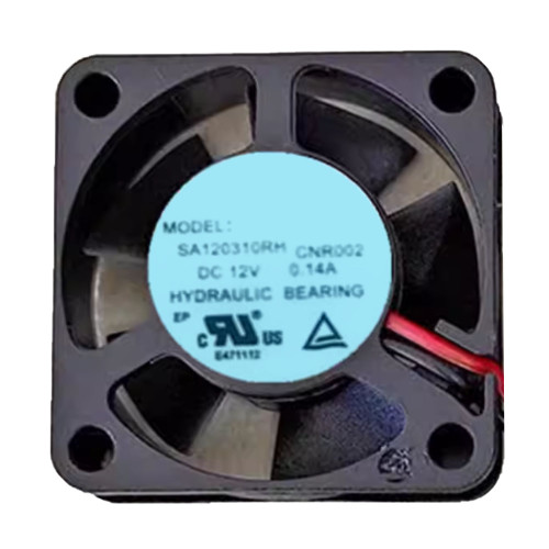 Cooling Fan For SJ SA120310RH DC12V 0.14A 30*30*10MM 3-wire B2 Interface New