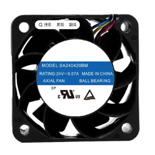 Cooling Fan For SJ SA240420BM DC24V 0.07A 4-wire High-pressure Model New