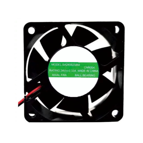 Cooling Fan For SJ SA240625BM DC24V 0.33A 2-wire New