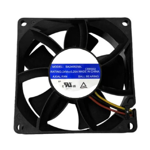 Cooling Fan For SJ SA240825BL 8025 DC24V 0.29A 3-wire New