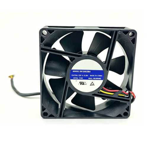 Cooling Fan For SJ SB120825BU DC12V 0.6A 8025 2-wire New