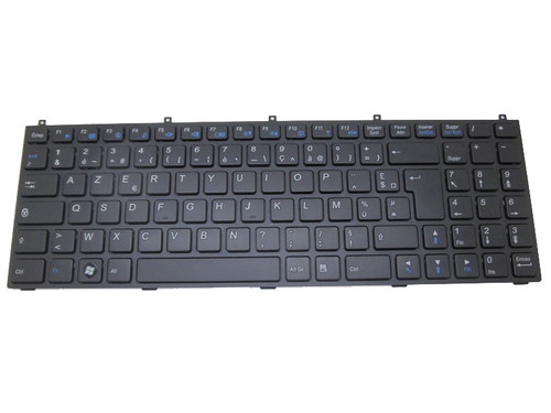 Laptop Keyboard For CLEVO X7200 X7201 French FR With Black Frame