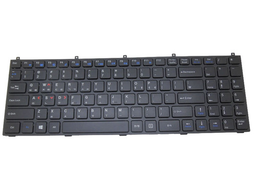 Laptop Keyboard For CLEVO X7200 X7201 Korea KR Black Frame