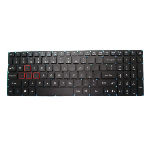 Laptop Backlit Keyboard For ACER Predator Helios 300 PH315-51 N17C1 United States US New