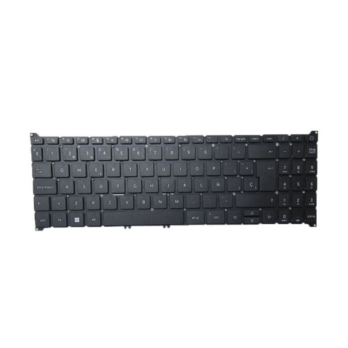 (Without AI key) Laptop No Backlit Keyboard For ACER Aspire 16 AI A16-61MT Spanish SP Black New