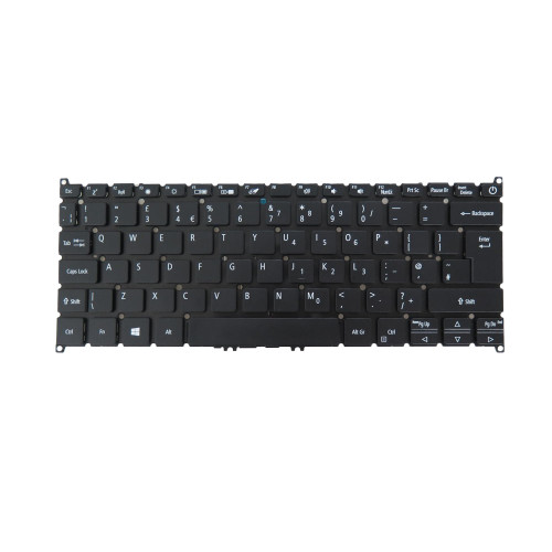 Laptop No Backlit Keyboard For ACER Swift 5 SF514-55TA | NX.A6SSI.005 United Kingdom UK/GB Black New