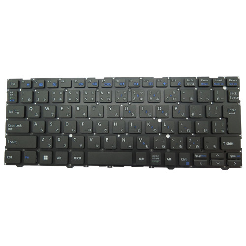 Laptop No Backlit Keyboard For ACER TravelLite TL14-52M UN.34GSI.01R Japanese JP Black New