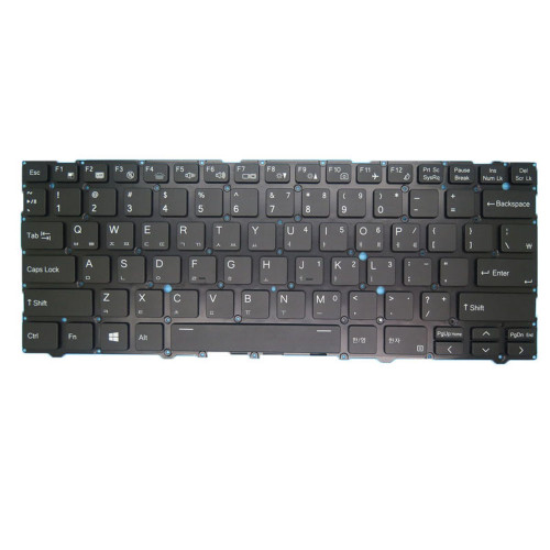 Laptop Backlit Keyboard For ACER TravelLite TL14-52M UN.34GSI.01R Korean KR Black New