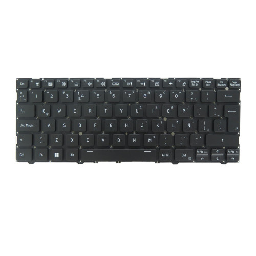 Laptop Backlit Keyboard For ACER TravelLite TL14-52M UN.34GSI.01R Latin America LA Black New