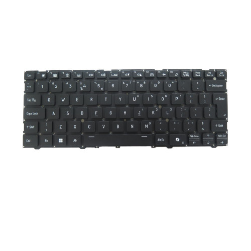 (AI Key) (Large Enter key) Laptop Backlit Keyboard For ACER TravelLite TL14-52M UN.34GSI.01K English US Black New