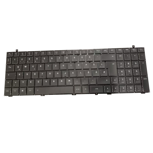 Laptop No Backlit Paper Keyboard For Eluktronics Matrix RP-17 Black German GR No Frame New