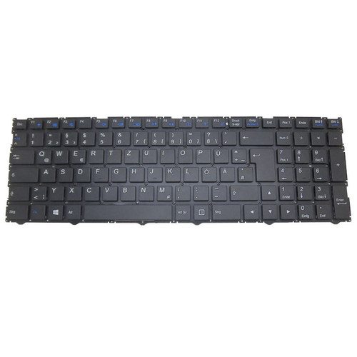 Laptop Keyboard For Eluktronics N250JU German GR Black Without Frame New