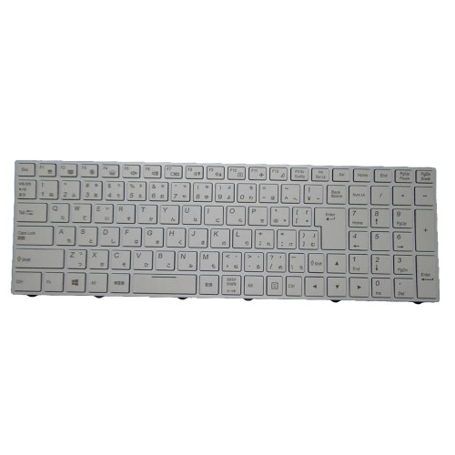 Laptop Backlit Keyboard For CVM15F23K0J4303 6-80-N2520-110-1 Korean KR White New