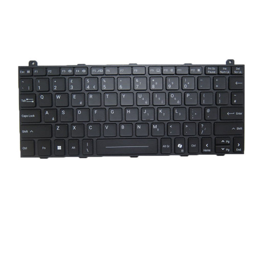 (AI Key) Laptop Backlit Keyboard For GETAC S510 G1 S510G1 United Kingdom UK/GB Black New