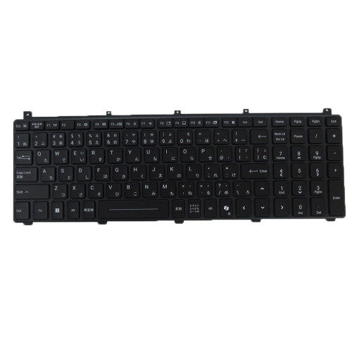 (AI Key) Laptop Backlit Keyboard For GETAC X600 Pro Japanese JP Black New
