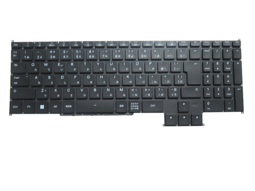 Laptop Monochrome RGB Backlight Keyboard For Eluktronics RP-16 RP-17 Japanese JP Black Without Frame New