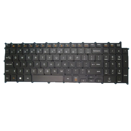 Laptop Keyboard For LG 17Z95N 17Z95N-G.AA78B SG-90980-XUA SN3890BL US Black